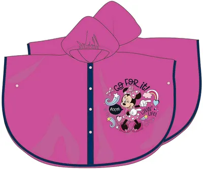 Pelerina de ploaie Disney - Minnie Mouse, pentru copii de 4 ani