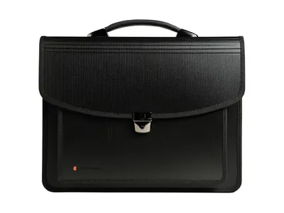 Servieta cu maner 40x31x9 cm, 7 compartimente laptop Exactive Exatravel Exacompta 55734E, negru