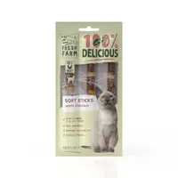 Recompense pentru pisici Fresh Farm Soft Sticks cu pui 3 x 5 gr