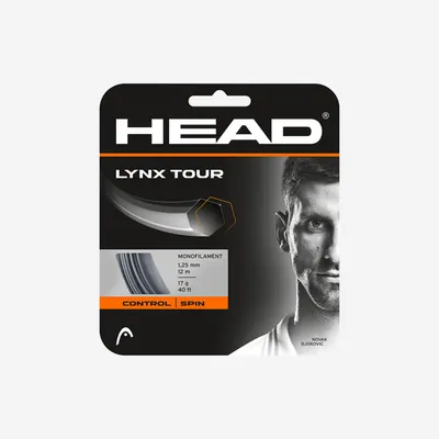 Cordaj monofilament - Head Lynx tour 1,25mm antracit 12m.