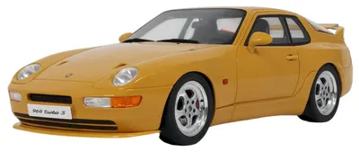 Model de colecție GT Spirit Contemporary: Automobile - Porsche 968 Turbo S Yellow 1993
