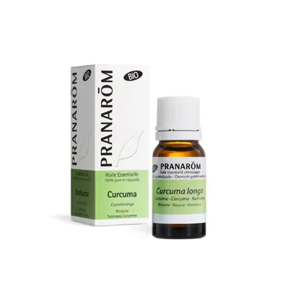 Ulei esential de Turmeric Bio, 10ml, Pranarom