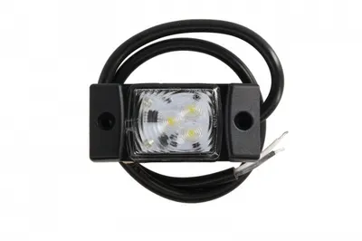 Lumina delimitare stanga dreapta, alb, LED, inaltime 32mm; latime 71mm; adancime 18mm lungime cablu 450mm, fara prindere, 12 24V