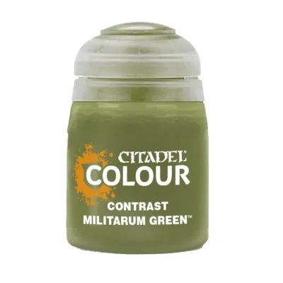 Vopsea Warhammer Contrast Paint - Militarum Green