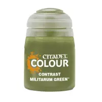 Vopsea Warhammer Contrast Paint - Militarum Green