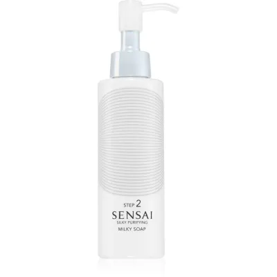 Sensai Silky Purifying Milky Soap Sapun hidratant pentru curatare uscata si foarte uscata 150 ml