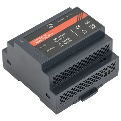Sursa de alimentare neintreruptibila 12Vcc/5A DR12060-02B montare pe sina DIN