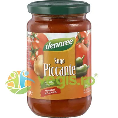 Sos de Rosii cu Legume Sugo Picante Ecologic/Bio 340g