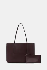 Calvin Klein geantă shopper pentru femei cu imitație de piele