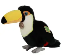 Jucărie de plus Rappa Eco Friends - Tucanul, 23 cm