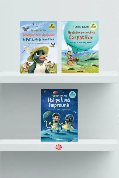 Pachet Seria Apolodor Explorator - Hardcover - Florin Bican