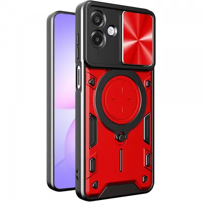 Husa pentru Samsung Galaxy A07 4G A075, Techsuit, CamGuard Pro, Rosie