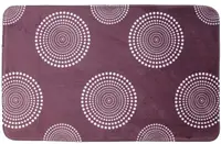 Covoraș de baie Inter Ceramic - Coral fleece, 50 x 80 cm, mov