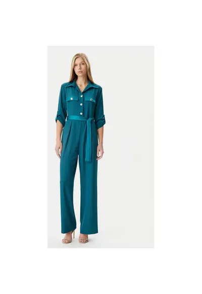 Salopeta dama - 305318022 - Poliester - Verde - Verde