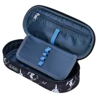 Penar tip etui oval, 21.5x9x6 cm, motiv Space Skater, Herlitz