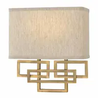 Aplica Lanza 2 Light Wall Light – Brushed Bronze