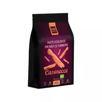 Paste ECO Casarecce din Naut cu Turmeric, Fara Gluten, 250g, Rawboost
