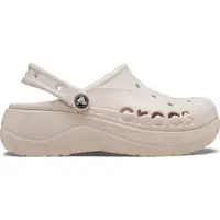 Saboți Crocs Baya Platform Clog Roz - Barely Pink