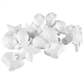 Set 15 figurine polistiren Craciun