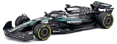 Mașinuță metalică Bburago - Mercedes-AMG Petronas F1 W16, #63 George Russell, 1:64
