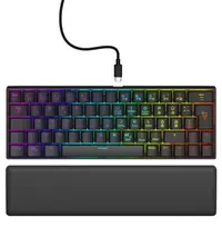 Tastatură mecanică Hama - uRage Exodus 760, Outemu Red, RGB, neagră