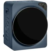 HOMCOM Uscător cu evacuare compact, uscător electric 1000 W 5 Kg, 5 moduri de uscare, cuvă din oțel inoxidabil, albastru | Aosom Romania