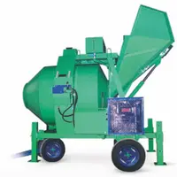 Betoniera cu automatizare BIR 1000DE, motor Diesel, 17,25 kW, 1000 l, 18 m³/h, pornire electrica