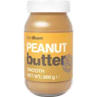 GymBeam Peanut Butter Smooth cremă de nuci 100 % 900 g