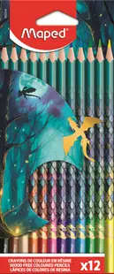 Creioane colorate Maped Dragon - 12 culori