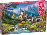 Puzzle Cherry Pazzi din 500 de piese - Castelul Zânelor