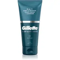 Gillette Body&Intimate 2in1 Shave Cream produs pentru ras inghinal cu emulsie de spălare pentru barbati