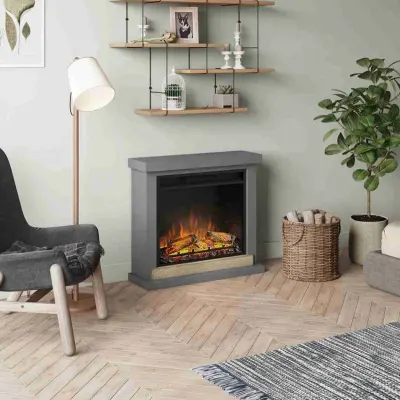 Hagen Solid Grey semineu electric