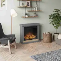 Hagen Solid Grey semineu electric