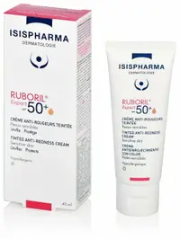 Isis Pharma Cremă de față colorată anti-rozacee Ruboril Expert, SPF50+, 40 ml