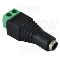Jack/terminal mama cu surub pentru instalare LED-uri LSZJF55 5,5 mm