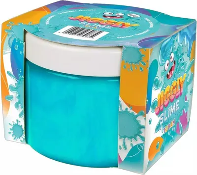 Slime Tuban - Jiggly Slime, turcoaz perlat, 500 g