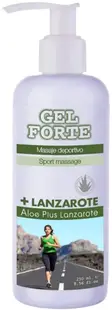 Aloe Plus Lanzarote Gel forte cu aloe vera pentru masaj sportiv, 250 ml