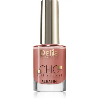 Delia Cosmetics Chic lac de unghii cu keratina culoare Gleam 04 11 ml