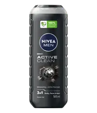 Gel de dus Active Clean, 500ml, Nivea
