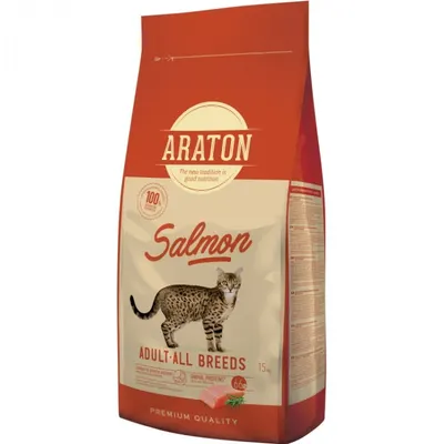 Araton Cat Adult Salmon, 15 kg