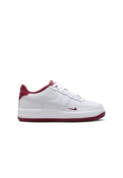Pantofi sport copii AIR FORCE 1 LV8 3 BG - Piele naturala - Alb