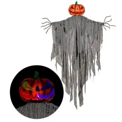 Decor sperietoare dovleac 152 cm