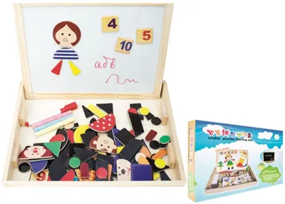 Set educativ B-Max - Scriu si numar, cu forme