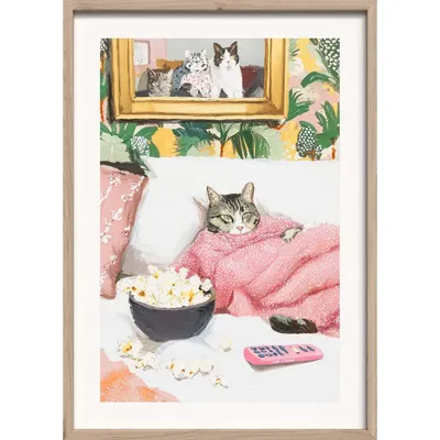 Tablou cu ramă imprimat 50x70 cm Friday Evening – Styler
