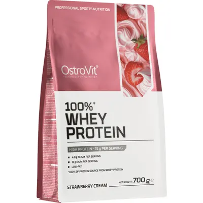 Proteina din Zer cu Aroma de Capsuni 700g