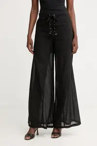 Pinko pantaloni pentru femei, din bumbac
