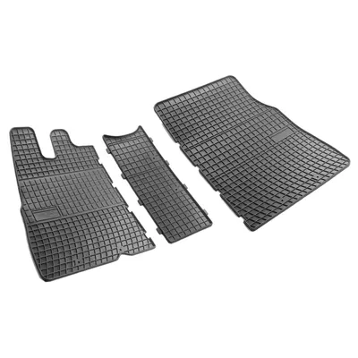 Set covorase auto din cauciuc Fiat Ducato Citroen Jumper Peugeot Boxer 1994-2006, presuri FROGUM, negre, 3 buc.