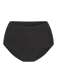 Slip cu talie inalta - Negru