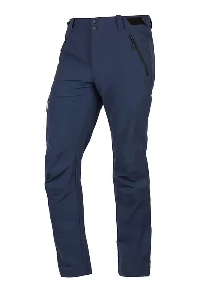 Pantaloni cu buzunare cu fermoar pentru trekking Borys - Bleumarin