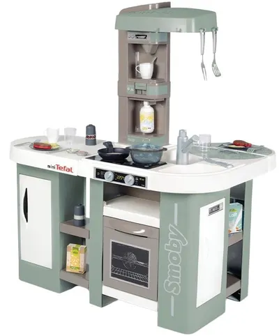 Set de joacă Smoby - Bucătărie Tefal Studio XL Bubble, 34 piese